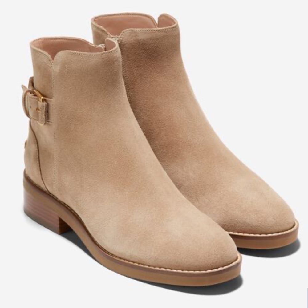 Cole Haan NWOB Hampshire Buckle Bootie - Picture 1 of 6